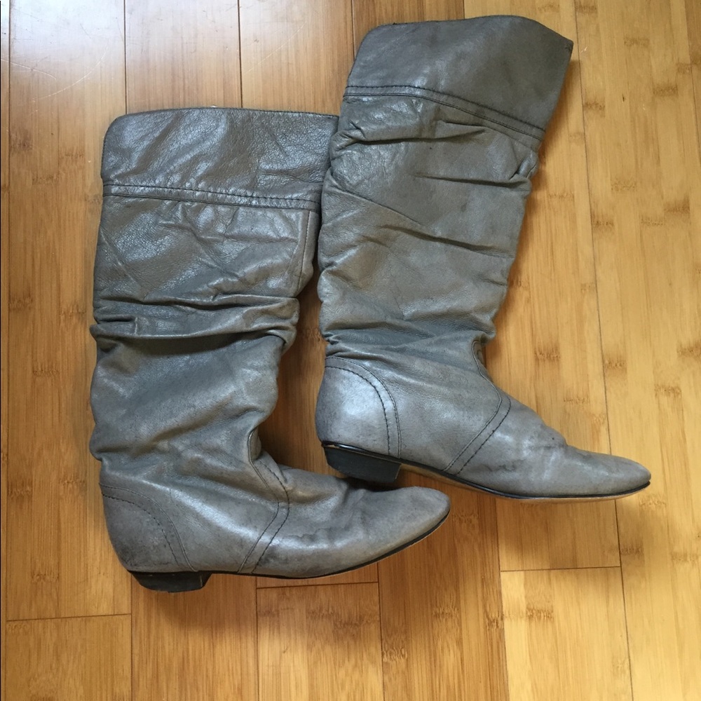 Grey Boots